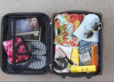 15 روش هوشمندانه برای بستن چمدان سفر