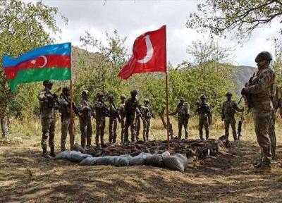 رزمایش نظامی ترکیه و جمهوری آذربایجان شروع شد