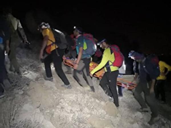سقوط پارگلایدرسوار 38 ساله در دره کوه گنو