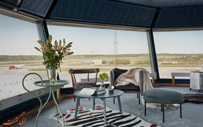 تبدیل برج مراقبت فرودگاه استکهلم به هتلی شیک و مدرن