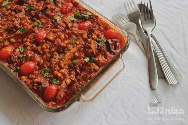 خورشت بادمجان بدون گوشت را امتحان کنید خورشت بادمجان بدون گوشت را امتحان کنید
