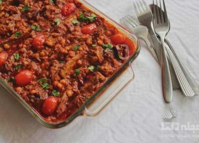 خورشت بادمجان بدون گوشت را امتحان کنید